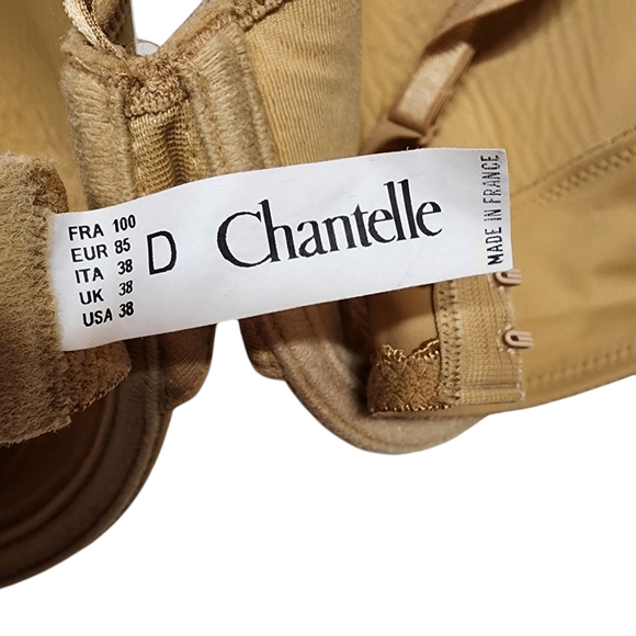 Chantelle Women's Tan T-Shirt Bra 38D - Picture 4 of 7